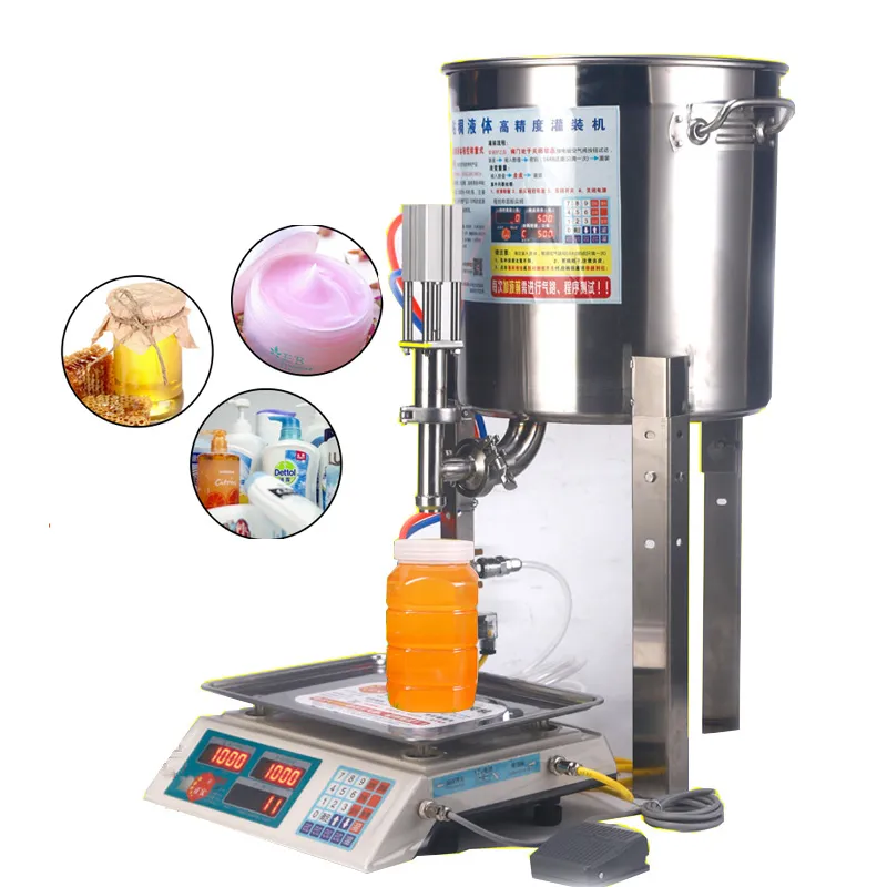 2021 latest hot salePneumatic Paste Filling Machine, Liquid Quantitative Filling Machine, Machine Oil, Ointment, Toothpaste, Honey Cosmetics