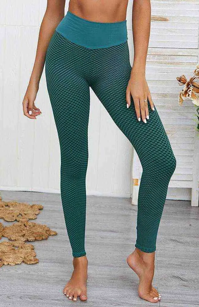 High Waist Push Up Seamless Workout Leggings For Women Sexy Anti