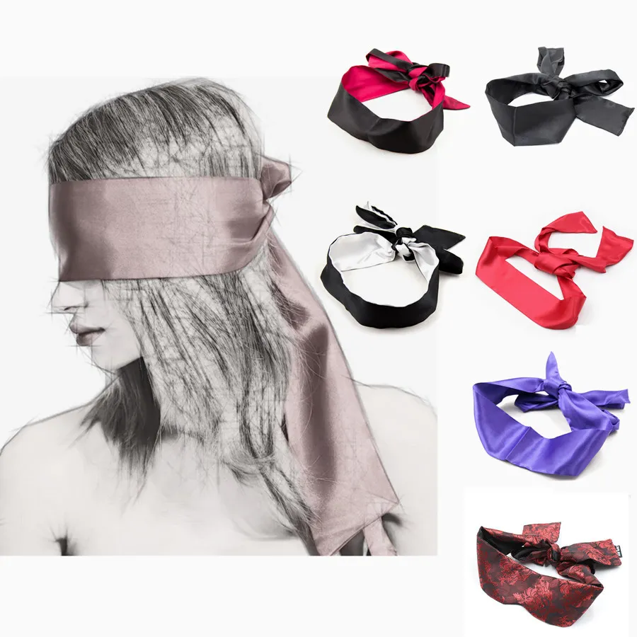 ₩891에서 마사지 섹스 유니섹스 눈 가리개 눈 새틴 마스크 섹스 게임 세트 커플 사랑 코스프레 커버 밴드 BDSM | DHgate
