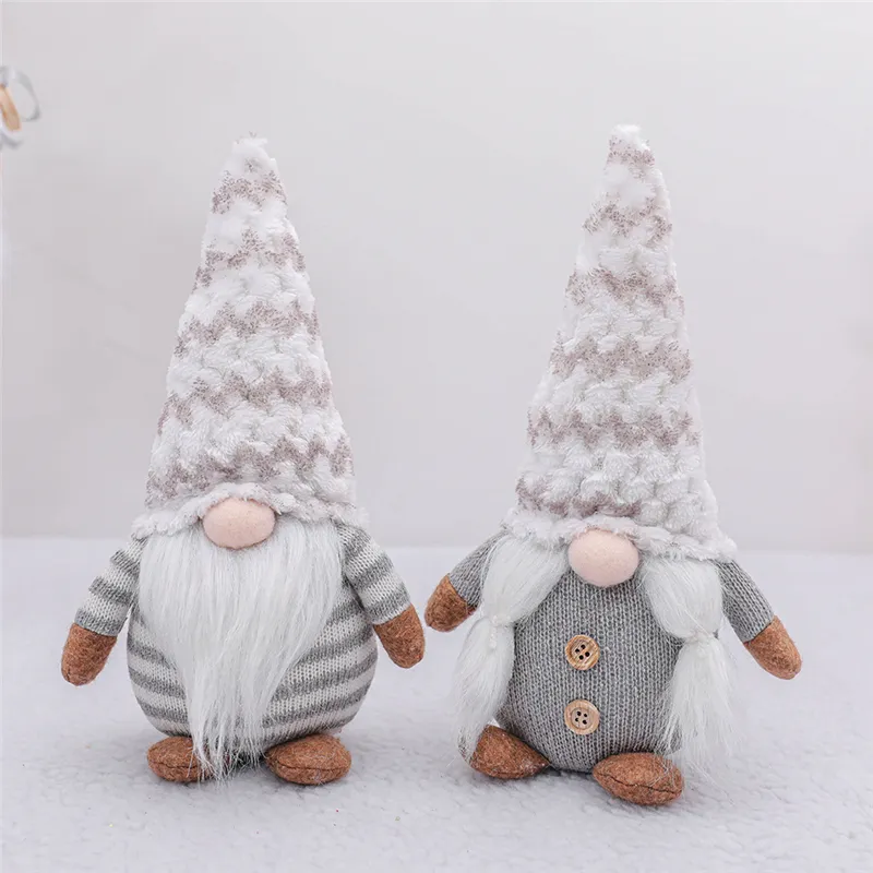 Weihnachtsmann-Dekoration, niedliche schwedische Figuren, Tomte-Gnom-Puppe, Tischdekoration für Zuhause, Weihnachtsgeschenke, JK2011PH