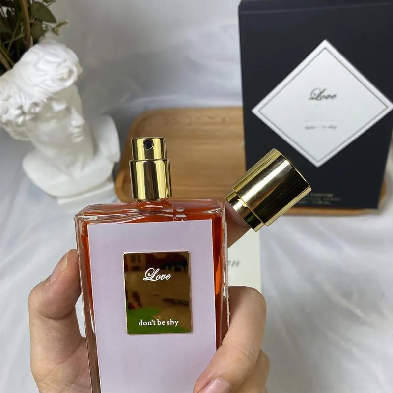 Luksusowa marka Kilian Perfume 50 ml miłość nie wstydź Avec moi Good Girl Gone For Women Men Spray Parfum Długo czas zapach Wysoka jakość Zapach najwyższa jakość szybka dostawa