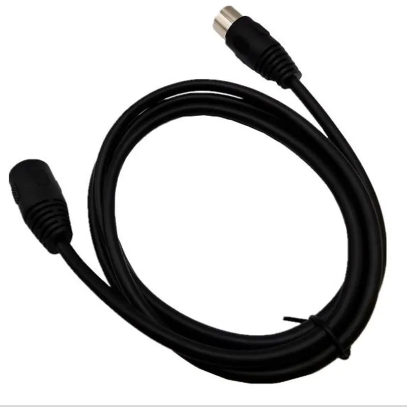 Conectores de Cabos de Computador Macho para Fêmea 8 PIN DIN Extensão Alto-falante Cabo de Áudio Sistema de Conferência Linha Hand In Microphone Line216P