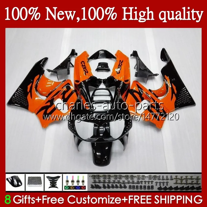 Body For HONDA CBR 893RR 900RR CBR900 orange black CBR893 900 893 CC RR 95HC.5 CBR900RR 1994 1995 1996 1997 CBR893RR 94 95 96 97 Fairings