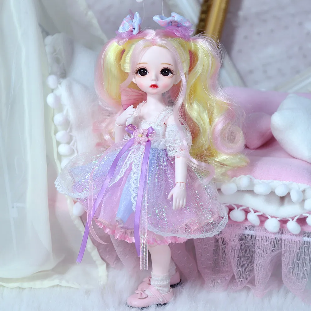 Dream Fairy-Kawaii Bola Articulada Boneca, Conjunto Completo