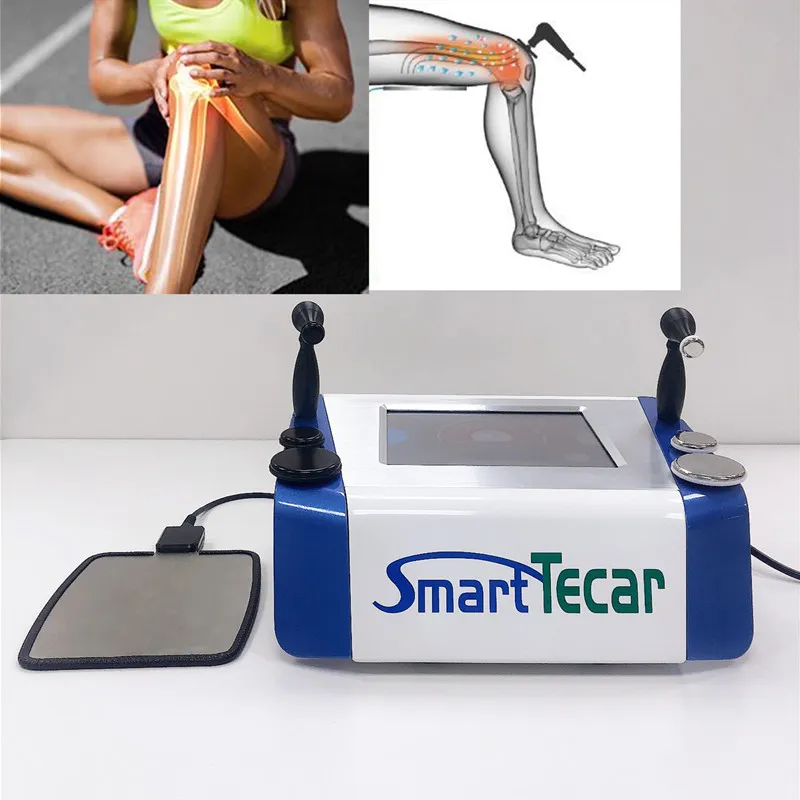 Mobile Tecar RF Tekar Terapia Gadget per la salute Rafforzamento della pelle Sollevamento del viso Cura del collo Rimozione delle rughe Macchina di bellezza