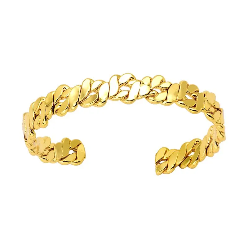 Pulseira de aço inoxidável pulseira estilo rosa traje de ouro pulseira de bracelete para casais Acessórios personalizadosChristmas presentes feminino