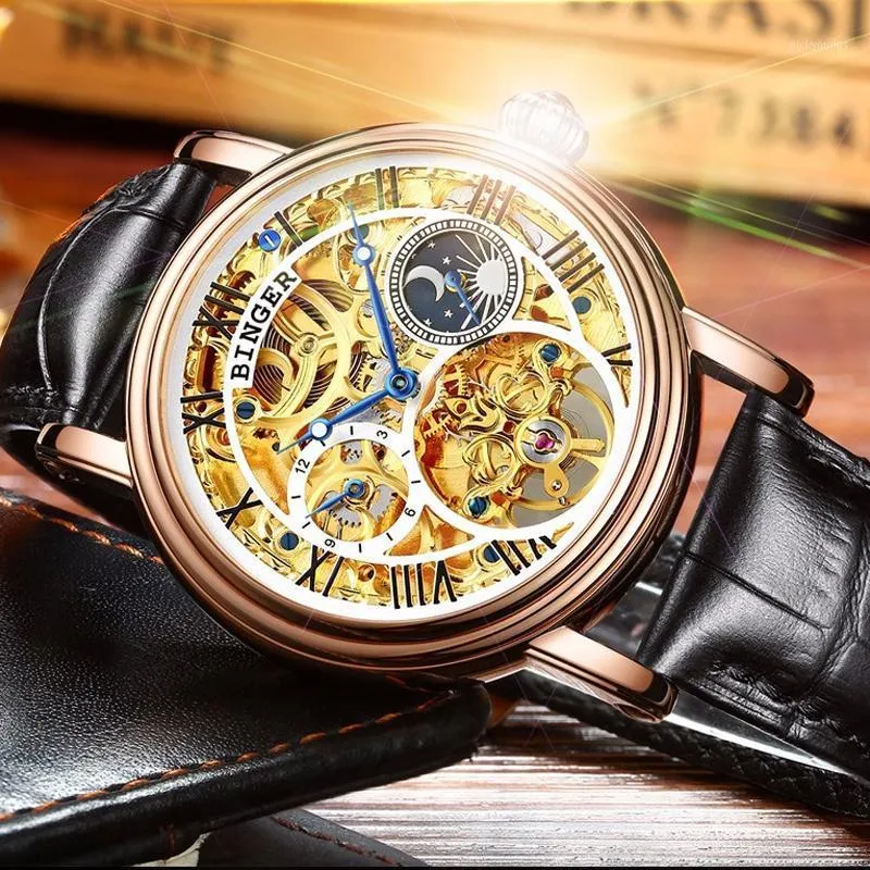 Orologi Da Polso Svizzera Binger Orologi Da Uomo Tourbillon