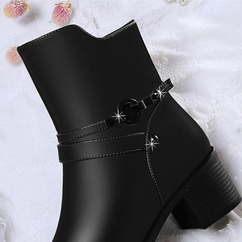 Elegant Womens Ankle Boots Leather Short Boot... From Shanye06, $21.77 |  DHgate.Com