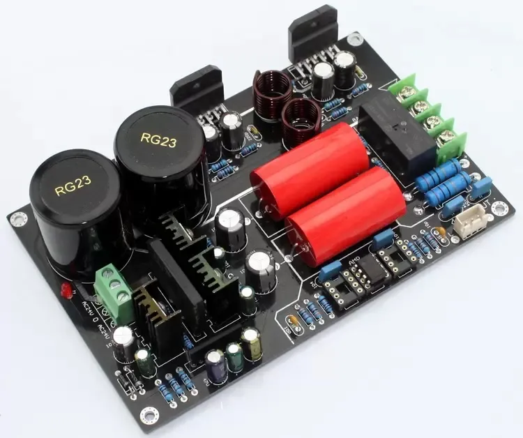 Amplifier Board Stereo 2.0-kanal HiFi-förstärkare 68W * 68W CG Version LM3886 Power