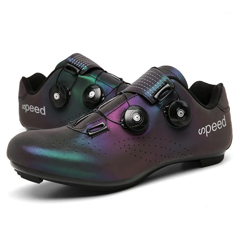 Cycling Shoes Sneakers Road Bike Mens Womens Self-Locking Sports 36-47 Outdoor Game Gift Promotion Colorful Footwear