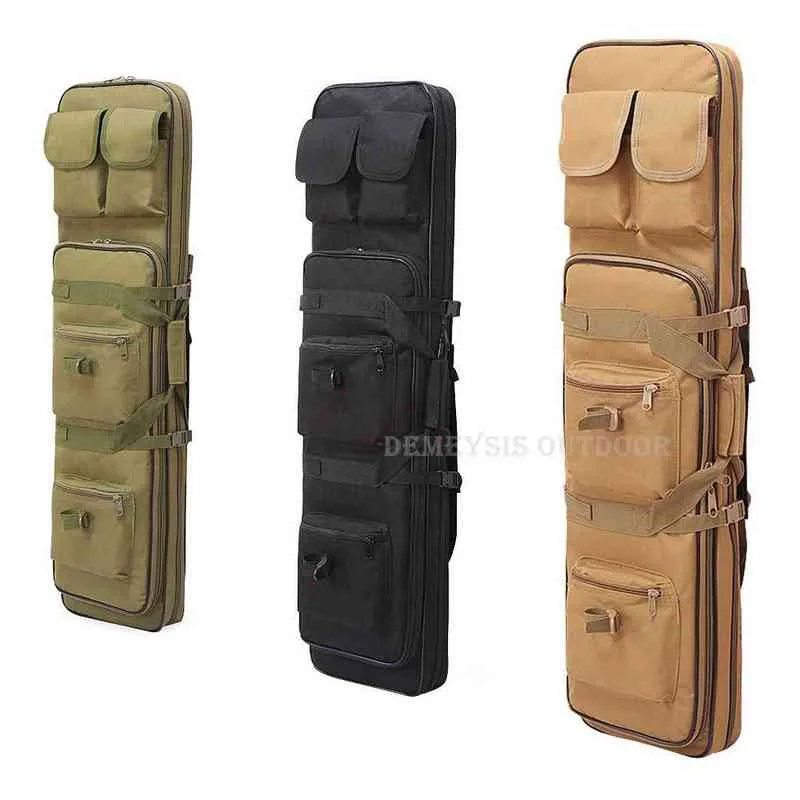 Borsa tattica per pistola da caccia 81cm 94cm 118cm Borsa per fucile da tiro militare Paintball Borsa per fucile Y1227