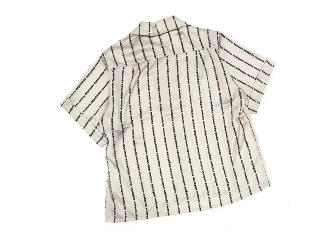 メンズカジュアルシャツフルプリントロゴシルクエルドシャツメンズ女性高品質のトップティーE R D男性cotton254h