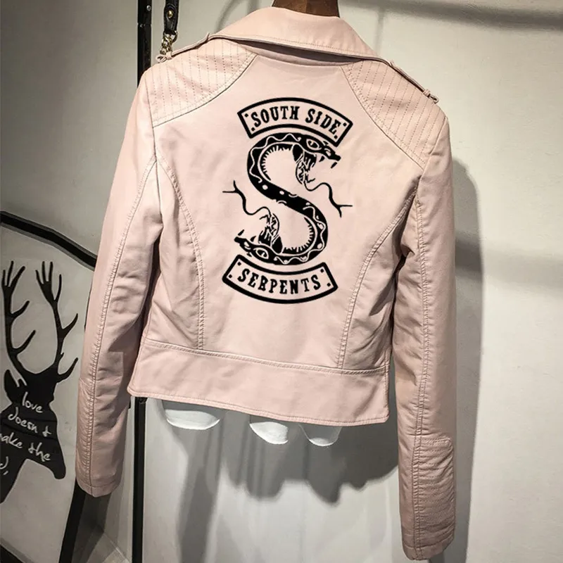 Riverdale Womens PU Leather Best Winter Jackets South Side Serpents Streetwear Outwear Top 201014 From B121144507 27.98 DHgate.Com