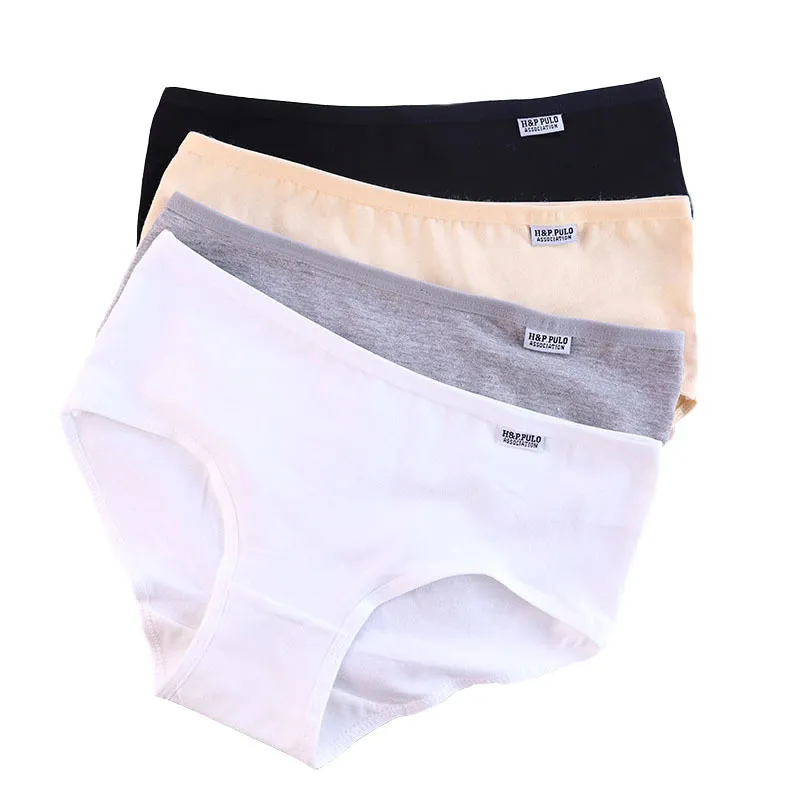 7pcs/lot Underwear Women Cotton Panties Plus Size Briefs Girl Lingeries  Cueca Calcinha Soft Panty Women Underpants XXL