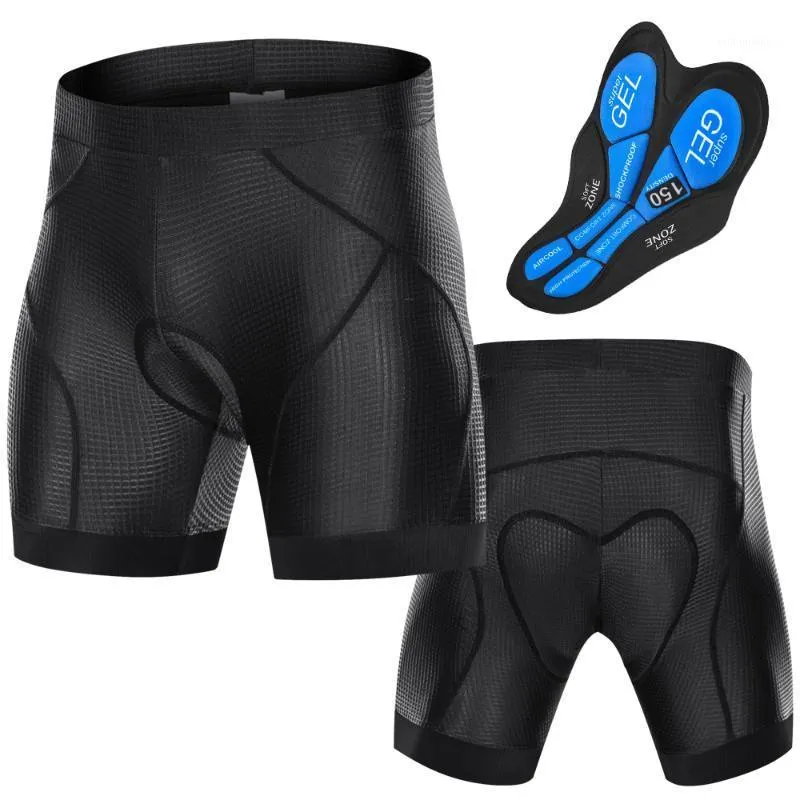 Men Bike Padded Shorts with Anti-Slip Leg Grips Cycling 3D Padded Underwear Bicycle Riding Shorts Biking Underwear1