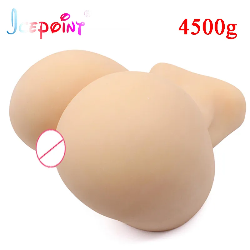 4.5kg 3D Doll Realistic Sex Silicone Sex Doll,Big Real Vagina,Anal Silicone Butt Ass Dolls for Men Adult Sex Toy Females Big Hip