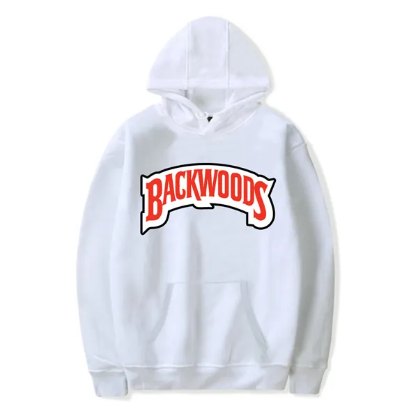 Backwoods Hoodie Personality Rock Men`s Hoodie Letter Printing Fashion Thickening Casual Pullover Sweatshirt Long Sleeve Men