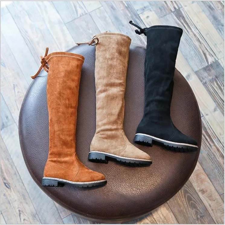 Girls knee high on sale boots size 13