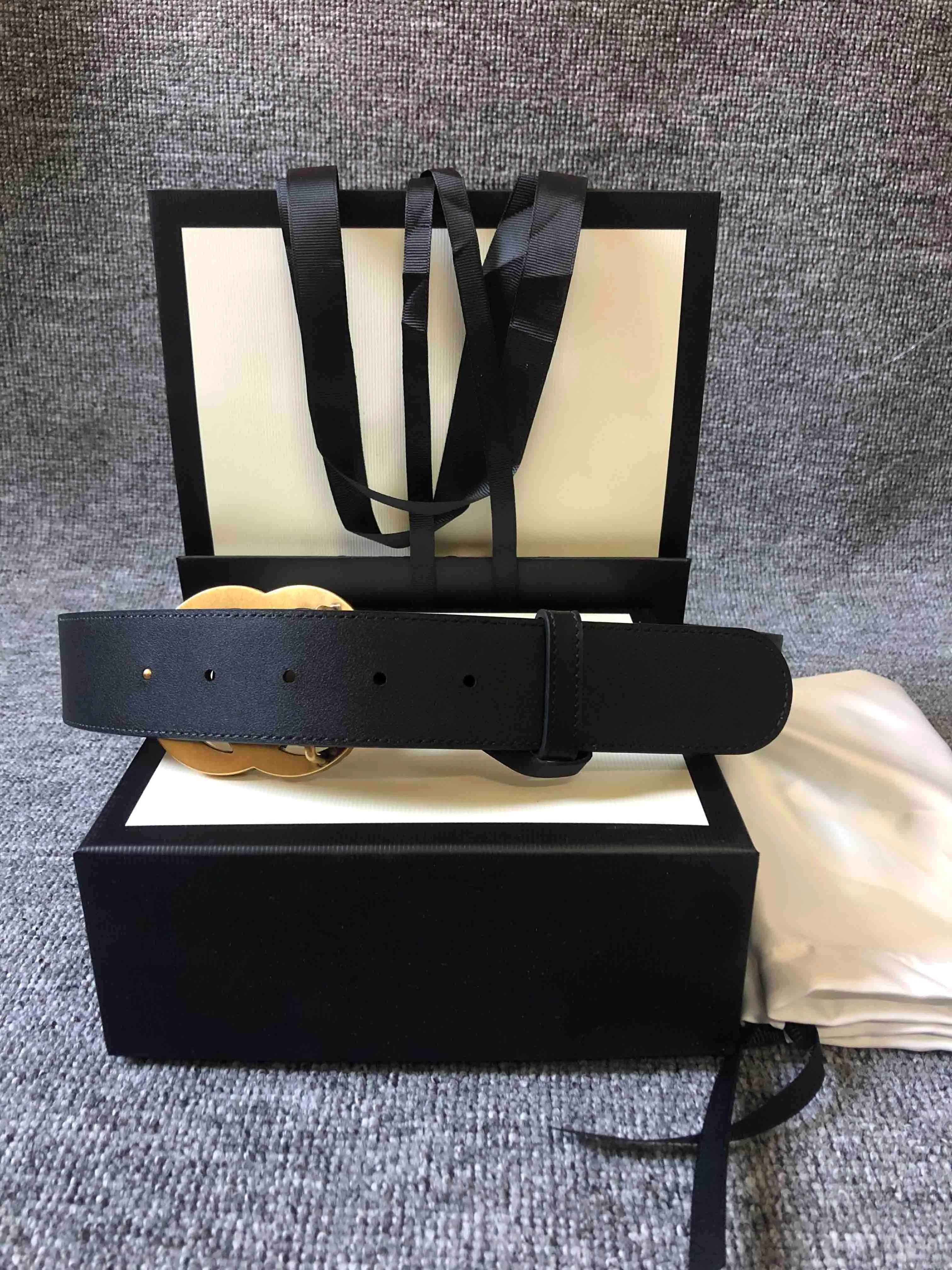 L 2021 3cm Fashion Women luxurys men designers belts Classic Belt with Box, D6656 real leather production ,the factory source 6543