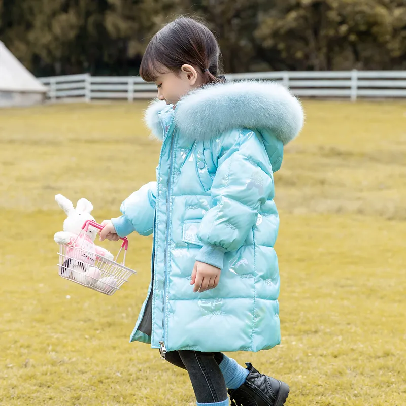 Winter Children Outwear Fashion Long Kids Down Coat Kids Winter Coats Coat Girls Down Jacket Girls Coats Kids Clothes From 68 35 DHgate