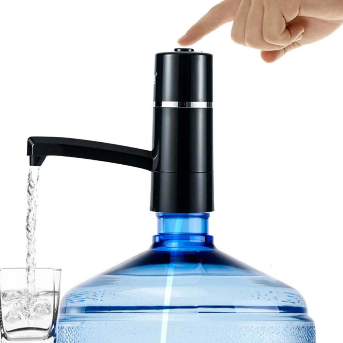 Мини беспроводной электрический автоматический питьевой водой бутылка насоса USB аккумуляторный смарт-дозатор электрический водяной насос 201126