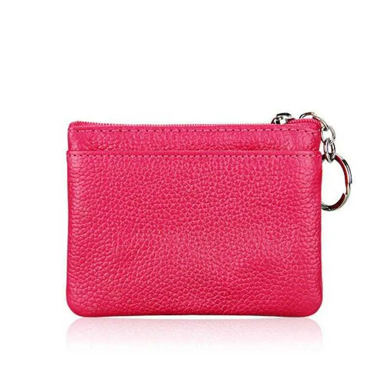 New Women's Mini Coin Purse Leather Zipper Pouch with Key Ring Small Wallet  Mens Wallet Leather Chain Wallets Kids Wallets for Boys 5-7 Baseball Wallet  Thin Wallets for Women Boys Wallets for Kids - Walmart.com