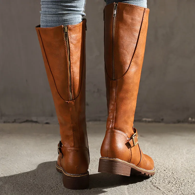 Womens wide calf tall winter boots hotsell