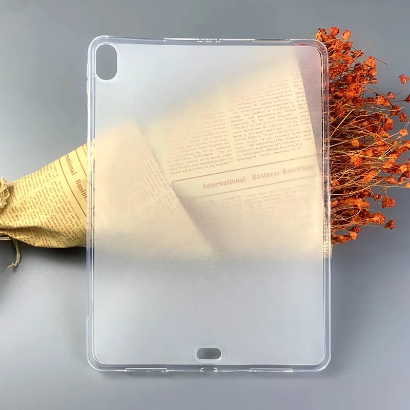 Soft TPU Protective Back Case Cover för iPad 2 3 4 AIR 1 2 PRO 9.7 10.5 IPAD AIR 10.5 2019 PRO 11 AIR 4 10.9 200PCS