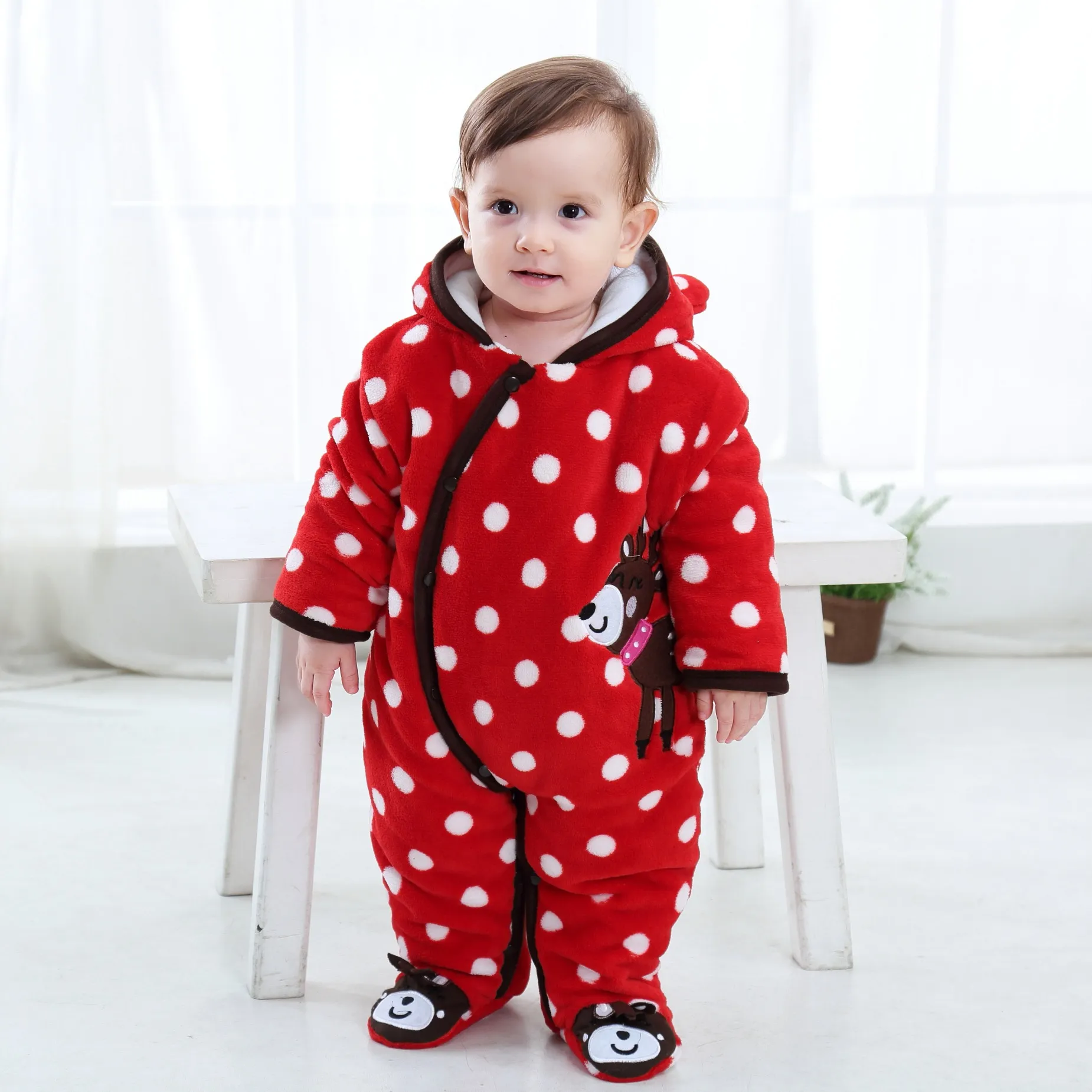 Overoles Para Bebés, Ropa De 0 A 1 Años, Ropa De Invierno Para