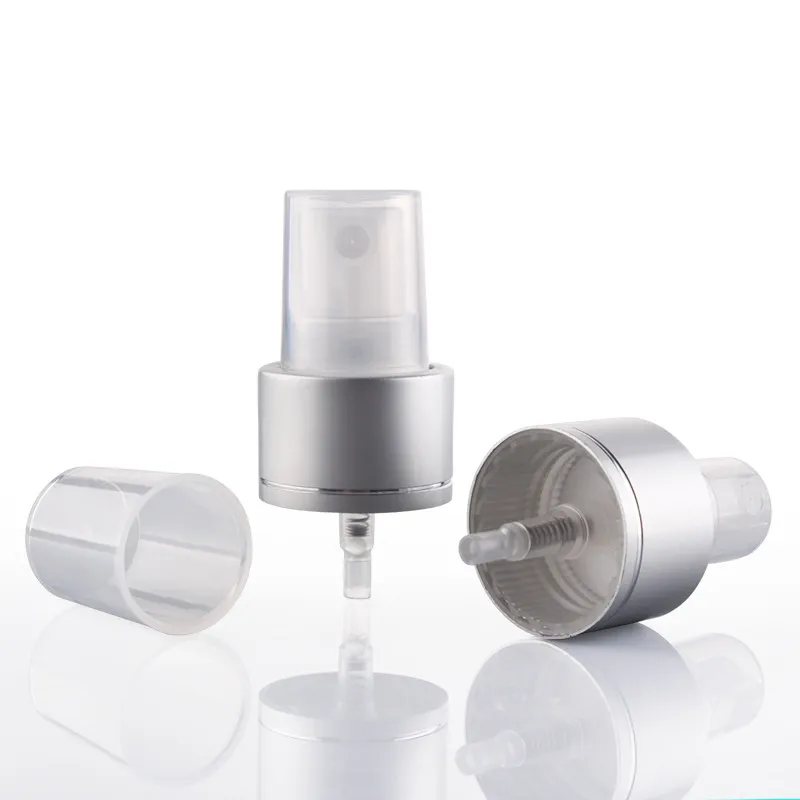 2021 20/410 24/410 matte silver mist sprayer pump for toner toilet water perfume skin care cosmetic packing