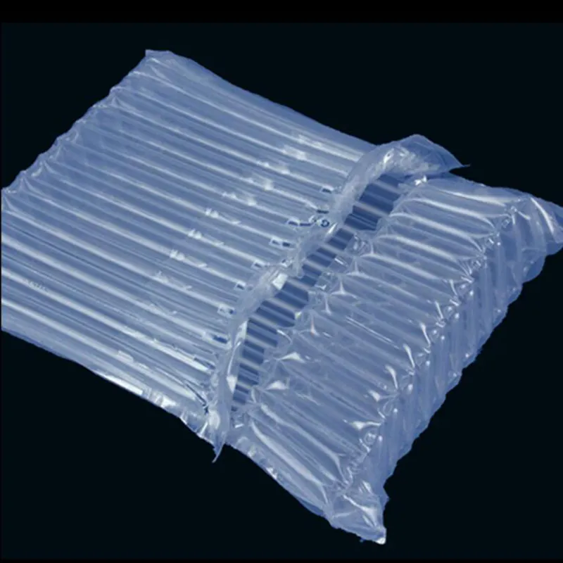 Hot PE Bag 13*21cm Air Dunnage Bag Air Filled Protective Powered Milk Wrap Inflatable Air Cushion Column Wrap Bags