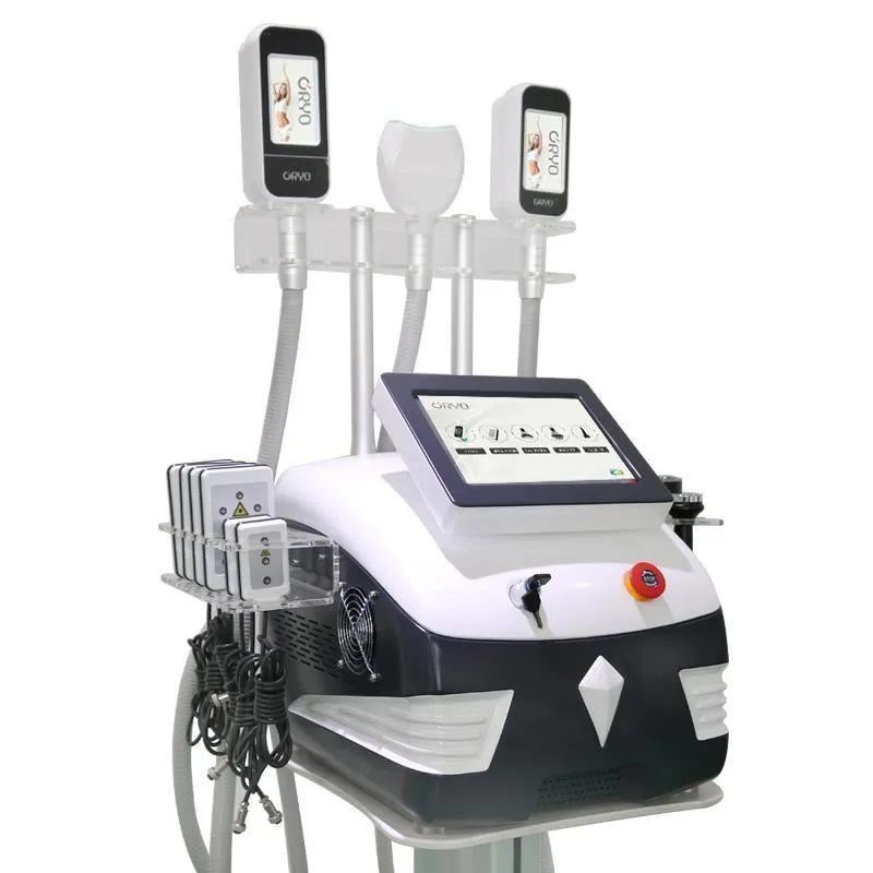 2022 Portable 3 Handle Cryolipolysis Machine Fat Freeze Slimming Machine Combine Double Chin Cryo