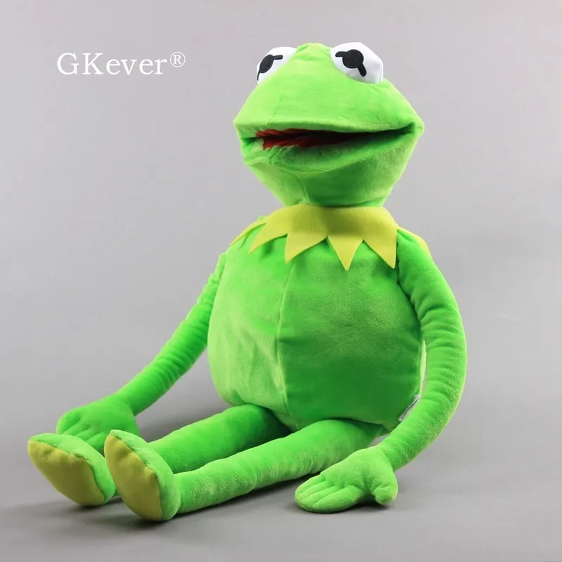 60 Cm Sesame Street Kermit The Frog Hand Puppet Big Size Anime
