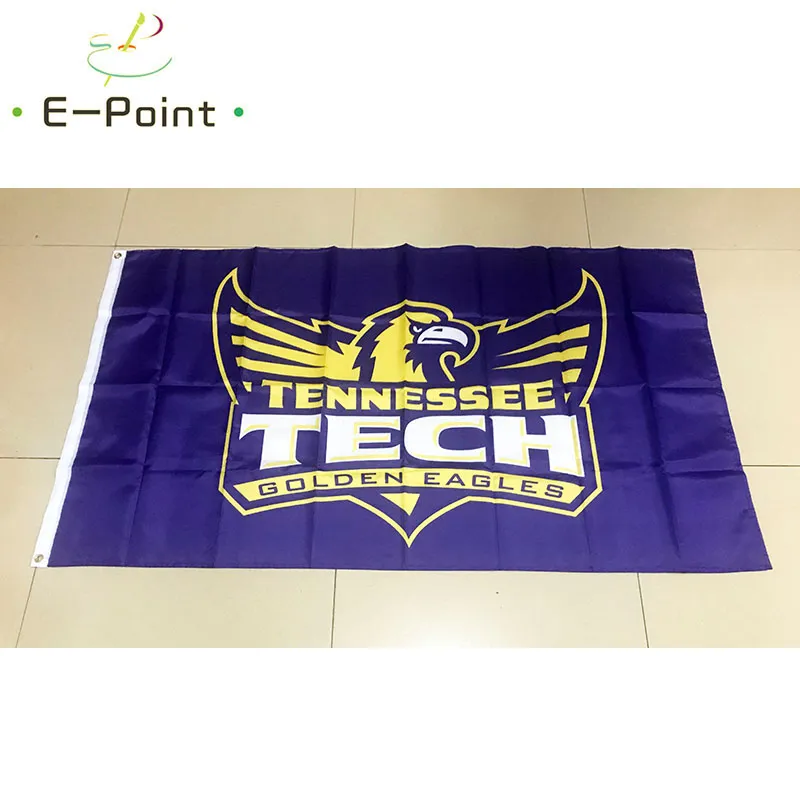 NCAA Tennessee Tech Golden Eagles Flag 3 * 5ft (90cm * 150cm) Bandera de poliéster Decoración de la bandera Flying Home Garden Flag Regalos festivos