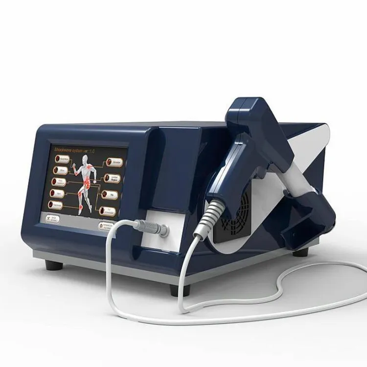 Outro equipamento de beleza Alemanha Importou o compressor 7 bar 2000000 tiros Máquina de terapia de ondas de choque ED Tratamento