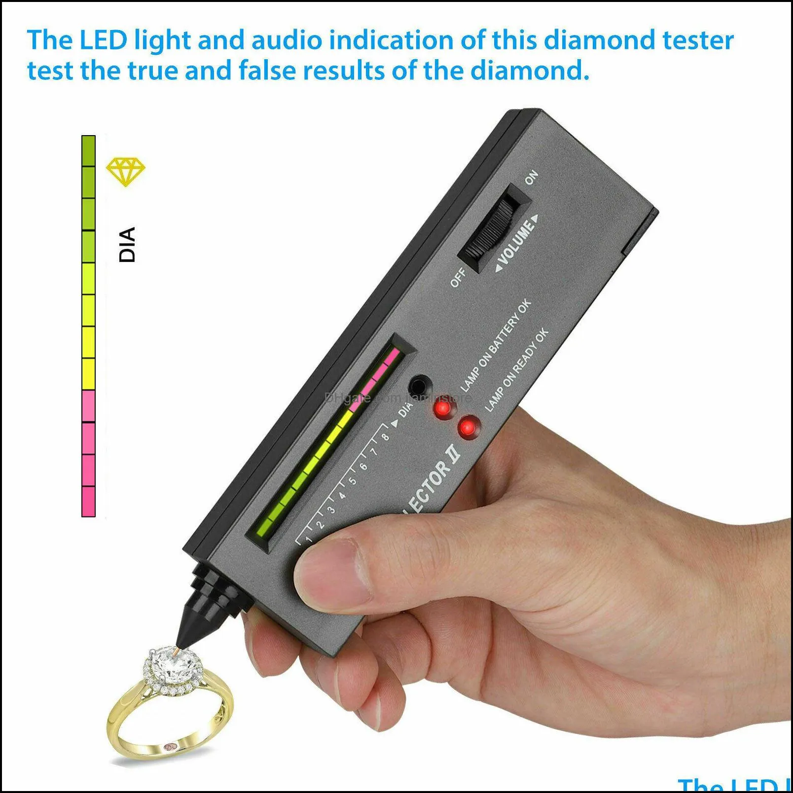 High Accuracy Professional Diamond Tester Gemstone Selector LL Jeweler Tool Kit