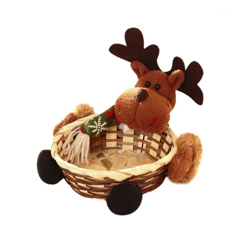 Рождественские украшения hristmas Candy Storage Corpet Corlece Dired Santa Claus for Home Noel Gift1