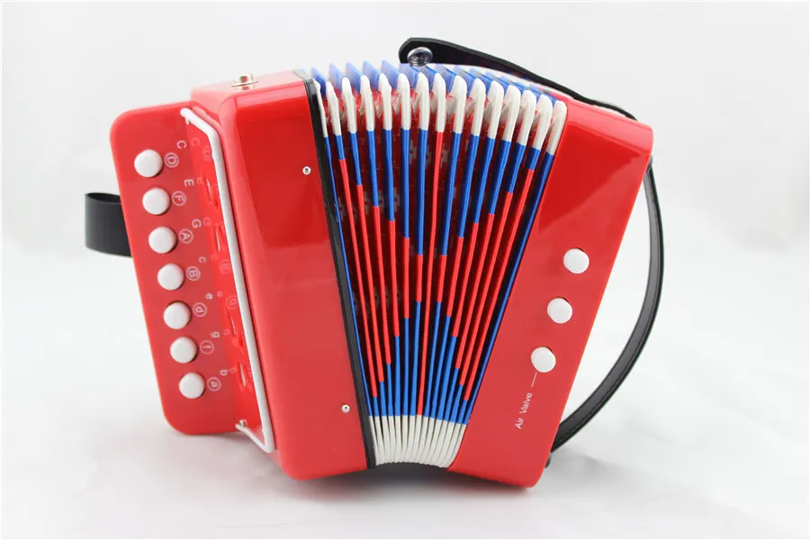 Children's Accordion 7 key beginners enlighten Western musical instruments children's music toys early education multi color