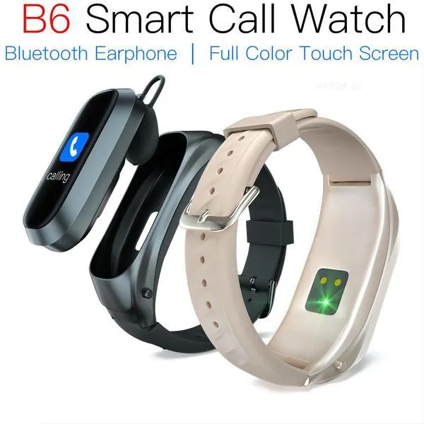 JAKCOM B6 Smart Call Zobacz nowy produkt inteligentnych zegarków jako Bond Touch Pulsera Amazfit GTS 2 Mini FK88 Smart Watch