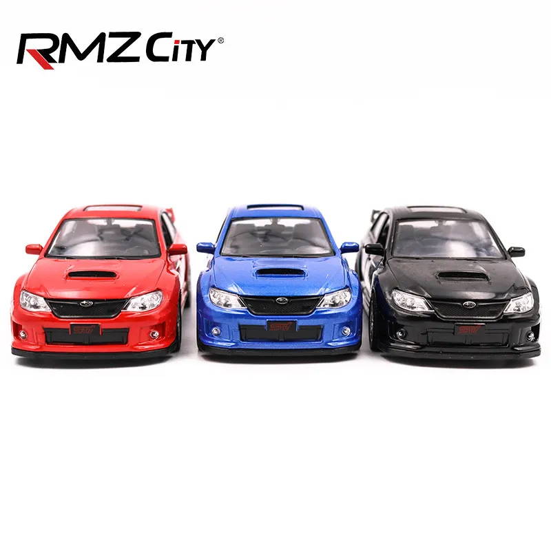1 36 Scale Subaru WRX STI Diecast Car Model Toy RMZ City Licensed Alloy Metal Garage High Simulation For Collection Gifts LJ200930 From Jiao09 12.13 DHgate.Com
