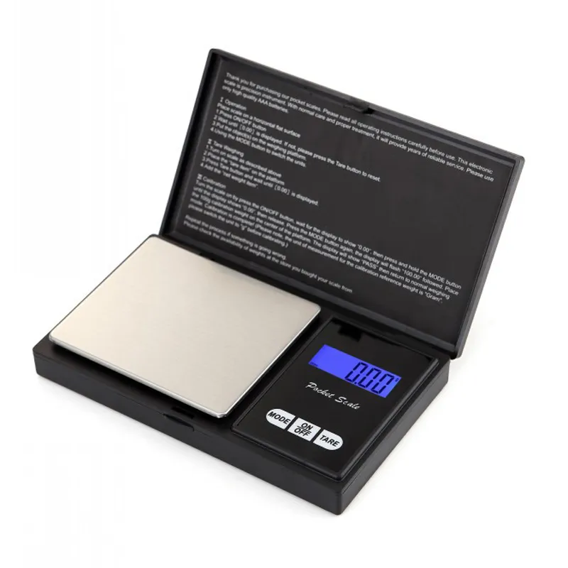 Mini bolsillo escala digital 0.01 x 200 g de joyería de oro de la moneda de plata Balance de pesaje LCD LCD electrónica joyería digital envío rápido