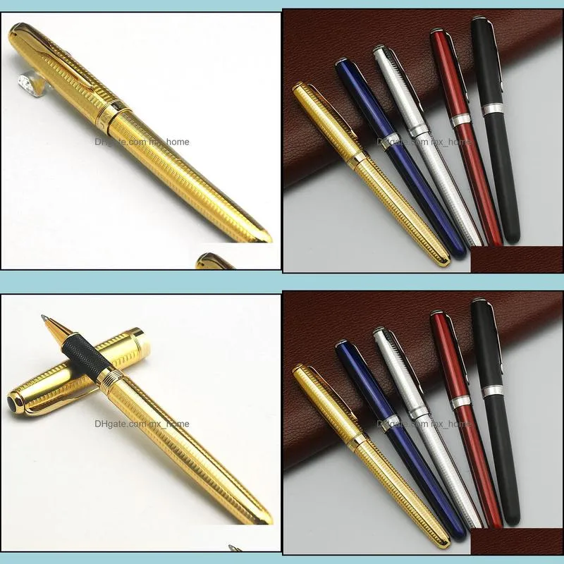 Ballpoint Pens 5 X Jinhao 601 Metal Roller Ball Pen Refillable Professional Office Stationery School Writing Tool