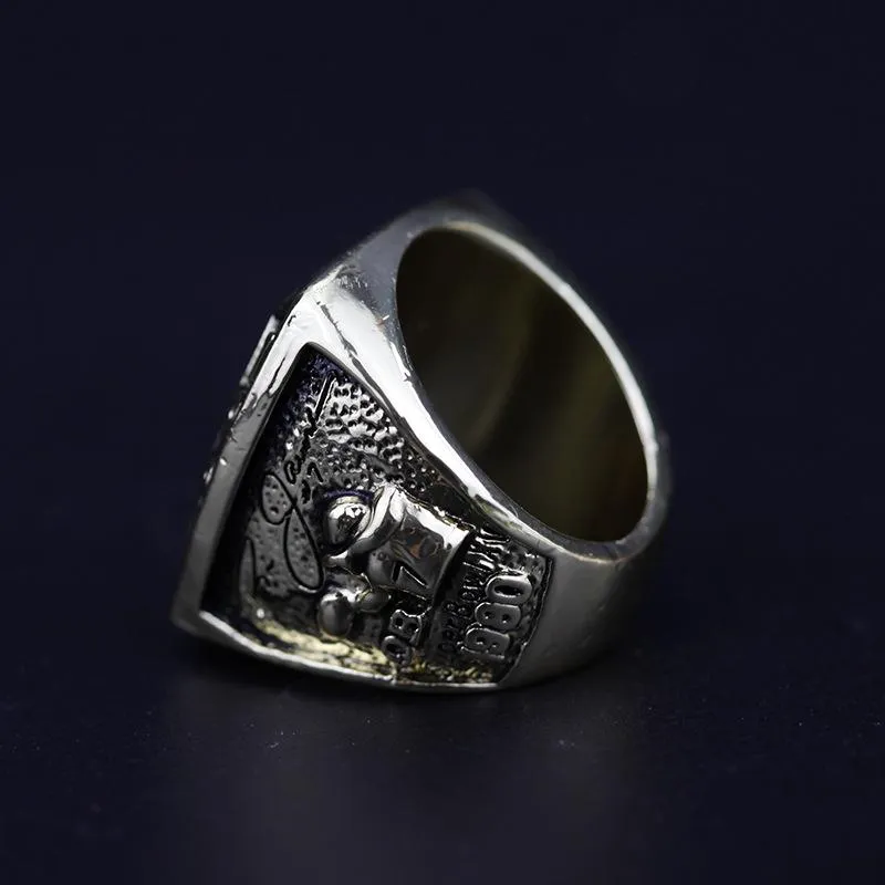 Hall Of Fame Ron Jaworski 7 American Football Team Champions Championship Ring With wooden box set souvenir Fan Men Gift 2020