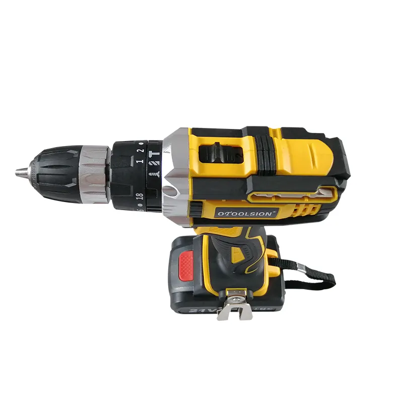 21V New Impact Cordless Screwdriver Battery Screwdriver Sets Electric Drill Rechargeable Drill Electric Tools For Metalworking (3)