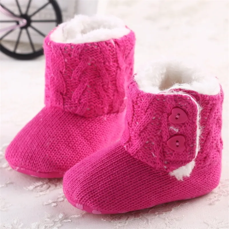 Alta qualidade, meninas bebê inverno botas menina bebê primeiros caminhantes criança criança sapatos mais baixo preço frete grátis lj201104