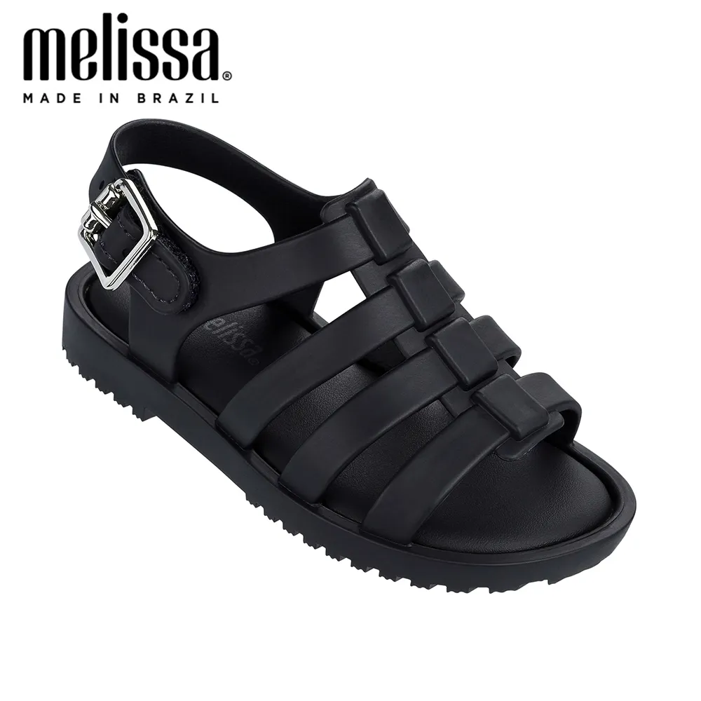 Mini Melissa Flox Roman Boy Girl Jelly Shoe New Summer Beach Andals Enfants Filles Enfants Sandal 201113