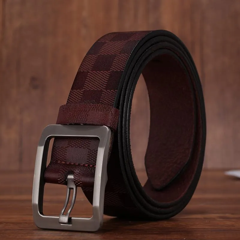 Aoluolan designer popular fashion leather with high quality designer belts luxury belt mens classic belts