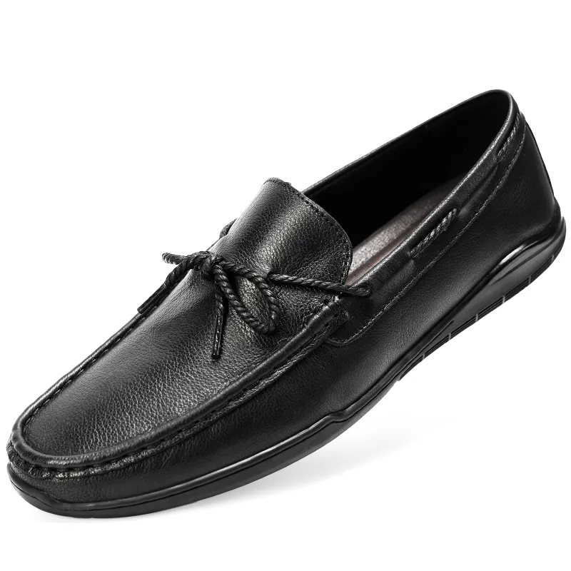 Mocassini stile britannico di alta qualità da uomo casual scarpe slip on di lusso scarpe da uomo in vera pelle scarpe da guida formali da ufficio