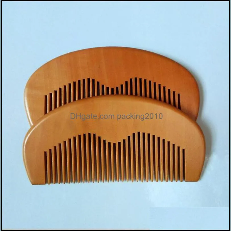 Delicate wood comb custom your design beard comb customized combs laser engraved wooden hair comb for women men grooming