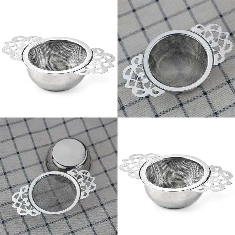 304 Stainless Steel Teas Infusers Leaking Metal Tea Strainer Mesh